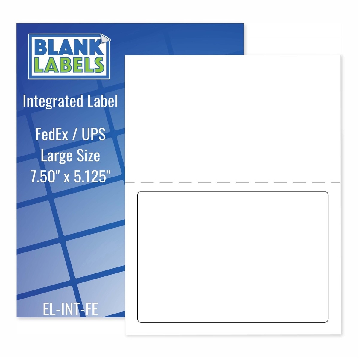 1500 FedEx Shipping Labels Label With Tear Off Receipt Laser Ink Jet 5327 5127 EBay