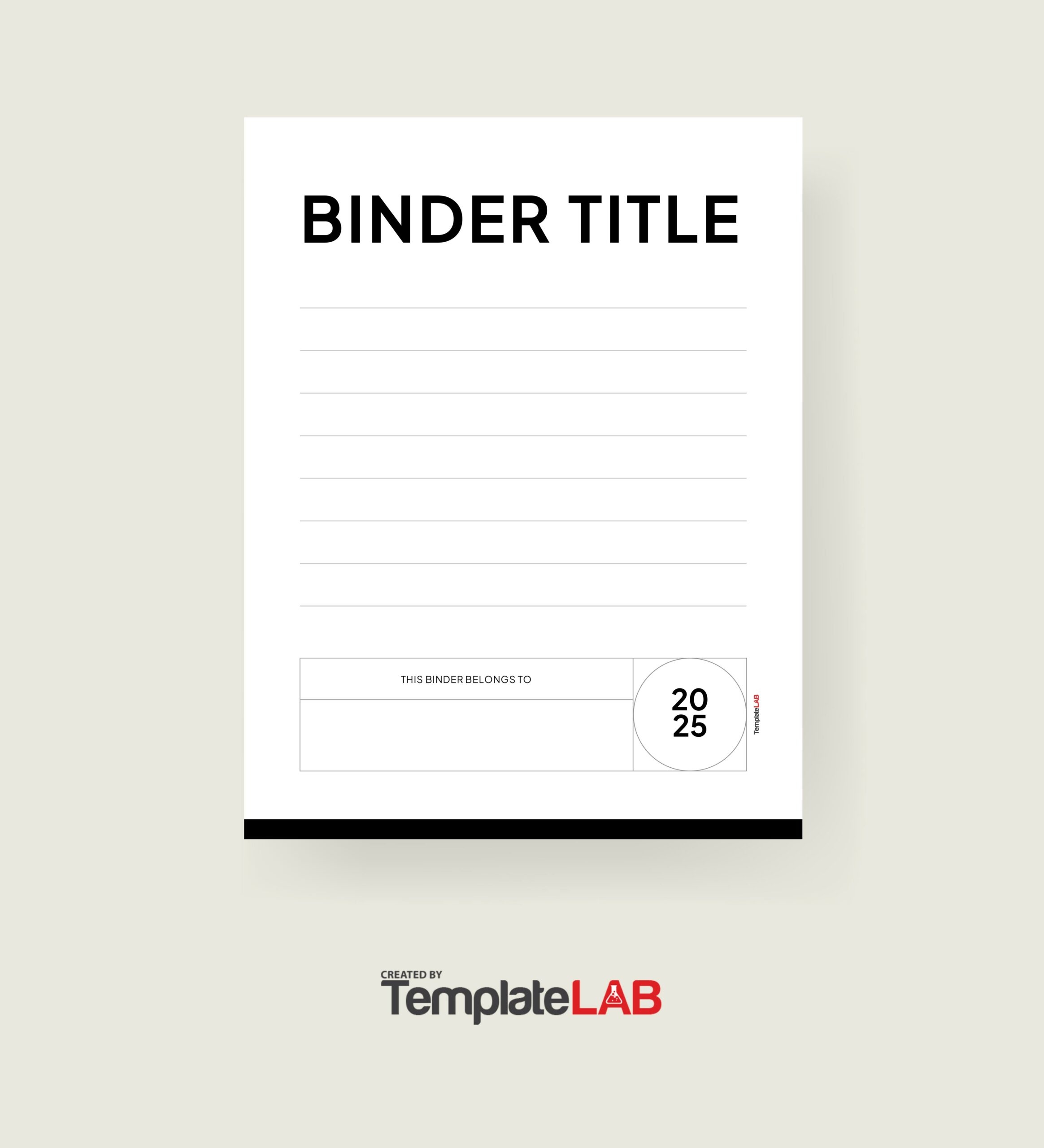 18 Beautifull Binder Cover Templates FREE TemplateLab