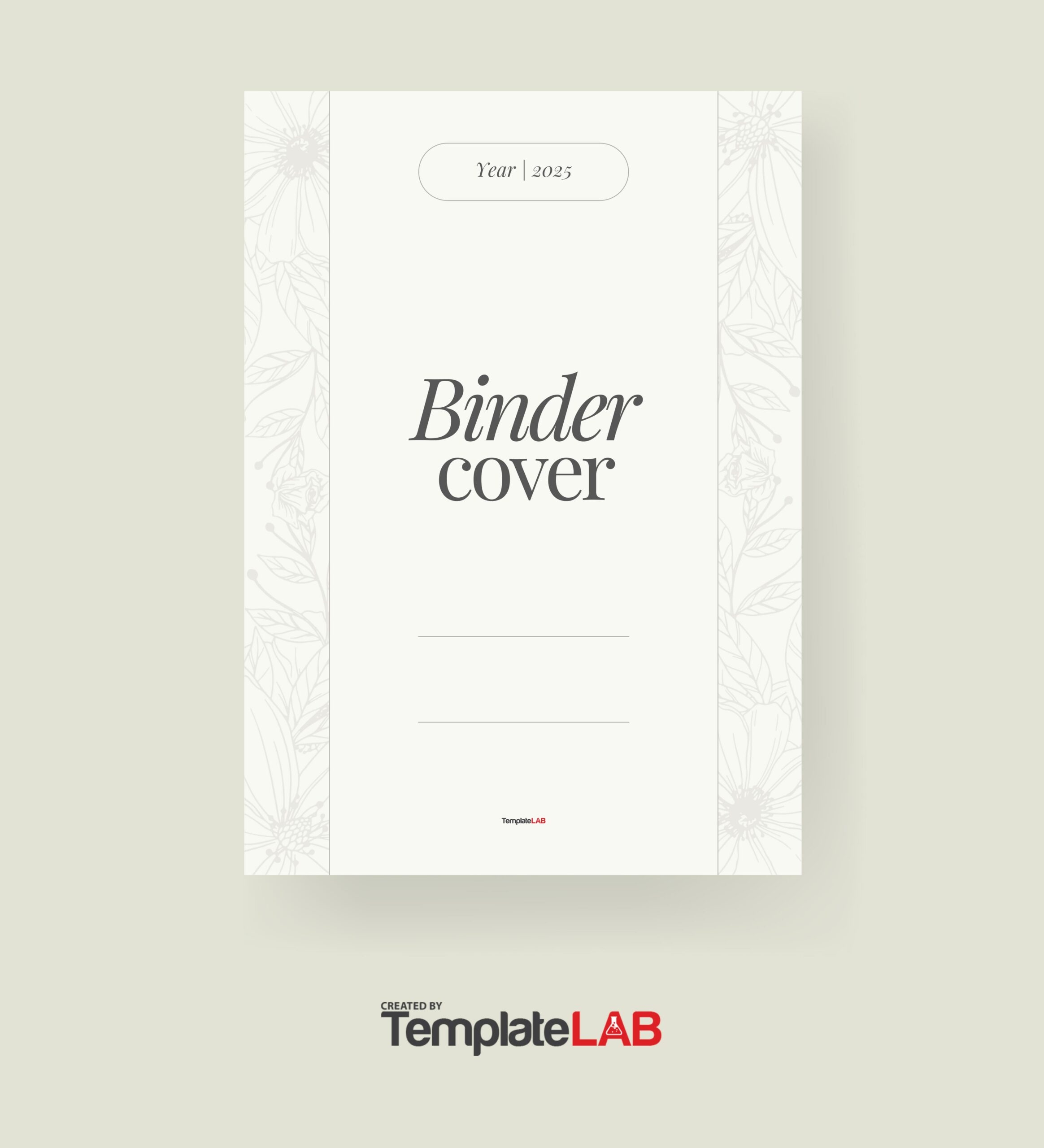 18 Beautifull Binder Cover Templates FREE TemplateLab