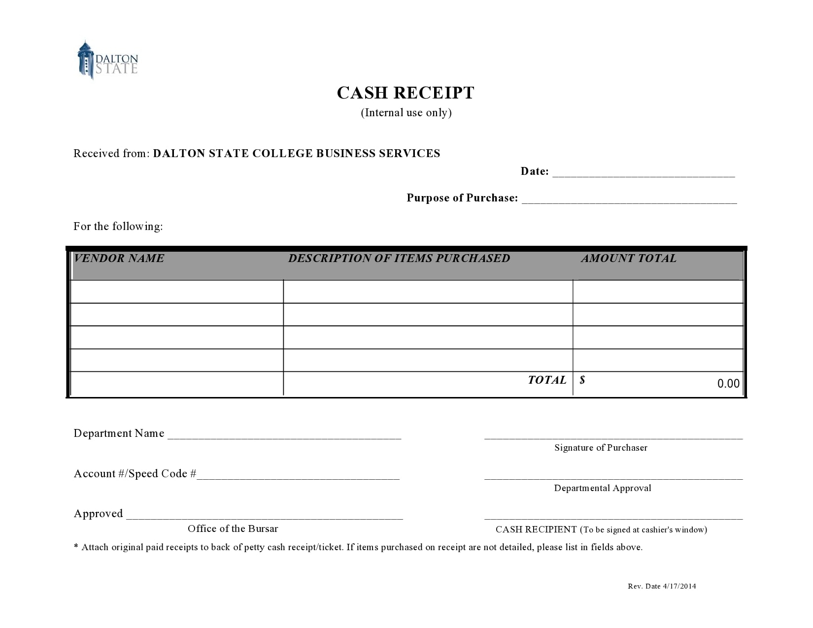 29 Fillable Cash Receipt Templates u0026 Forms TemplateArchive