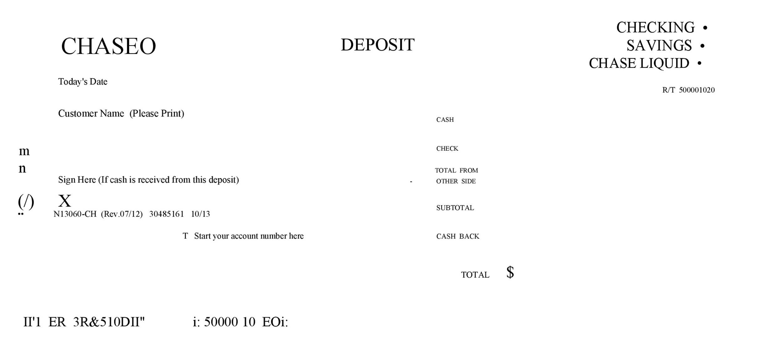 37 Bank Deposit Slip Templates U0026 Examples TemplateLab