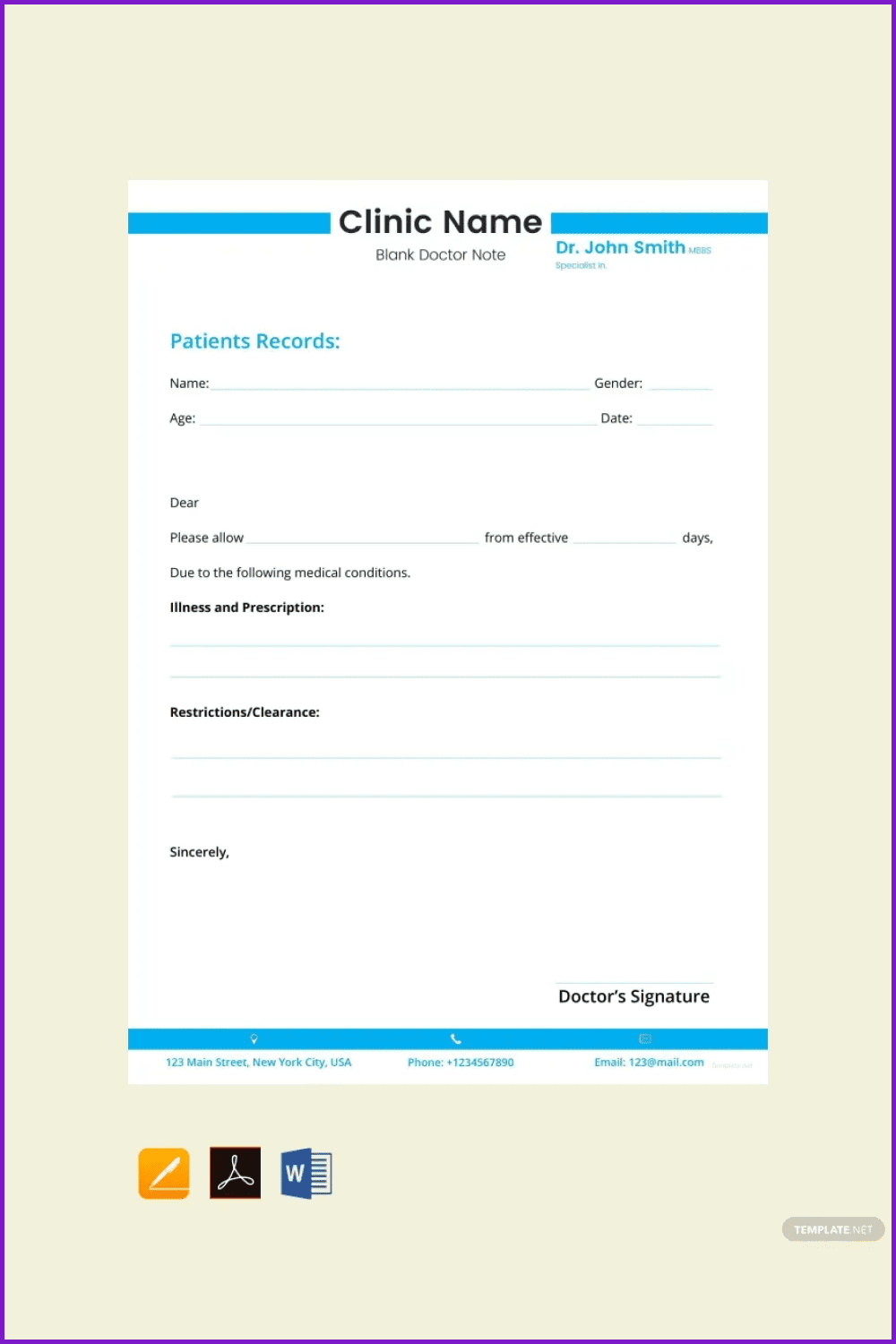 45 Best Doctor s Notes Templates For 2023 MasterBundles