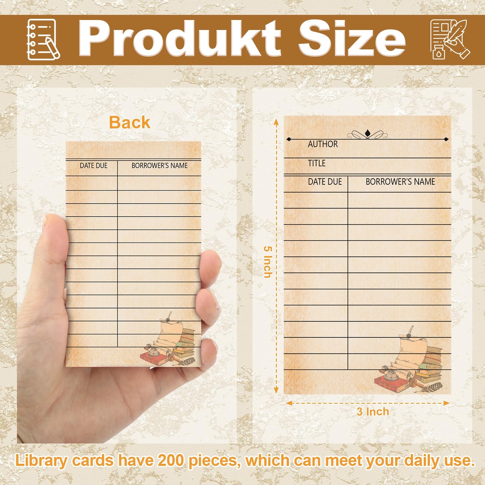 Library Slip Template