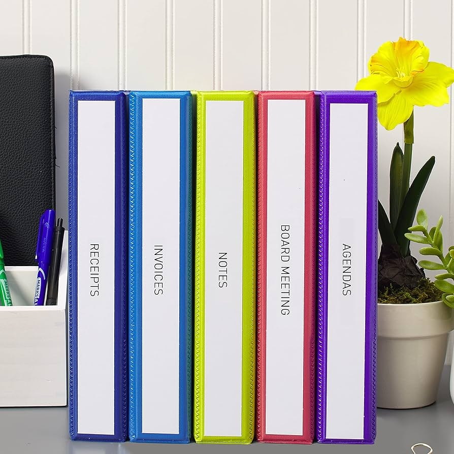 Amazon Avery Binder Spine Inserts For 1 1 2 Inch Ring Binders Containing 2 1