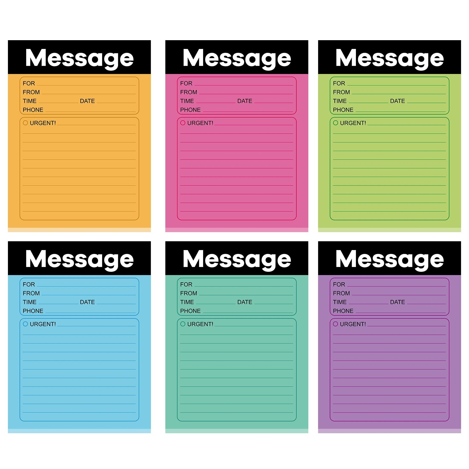 Amazon Phone Message Pad Telephone Message Sticky Notes 3 5 