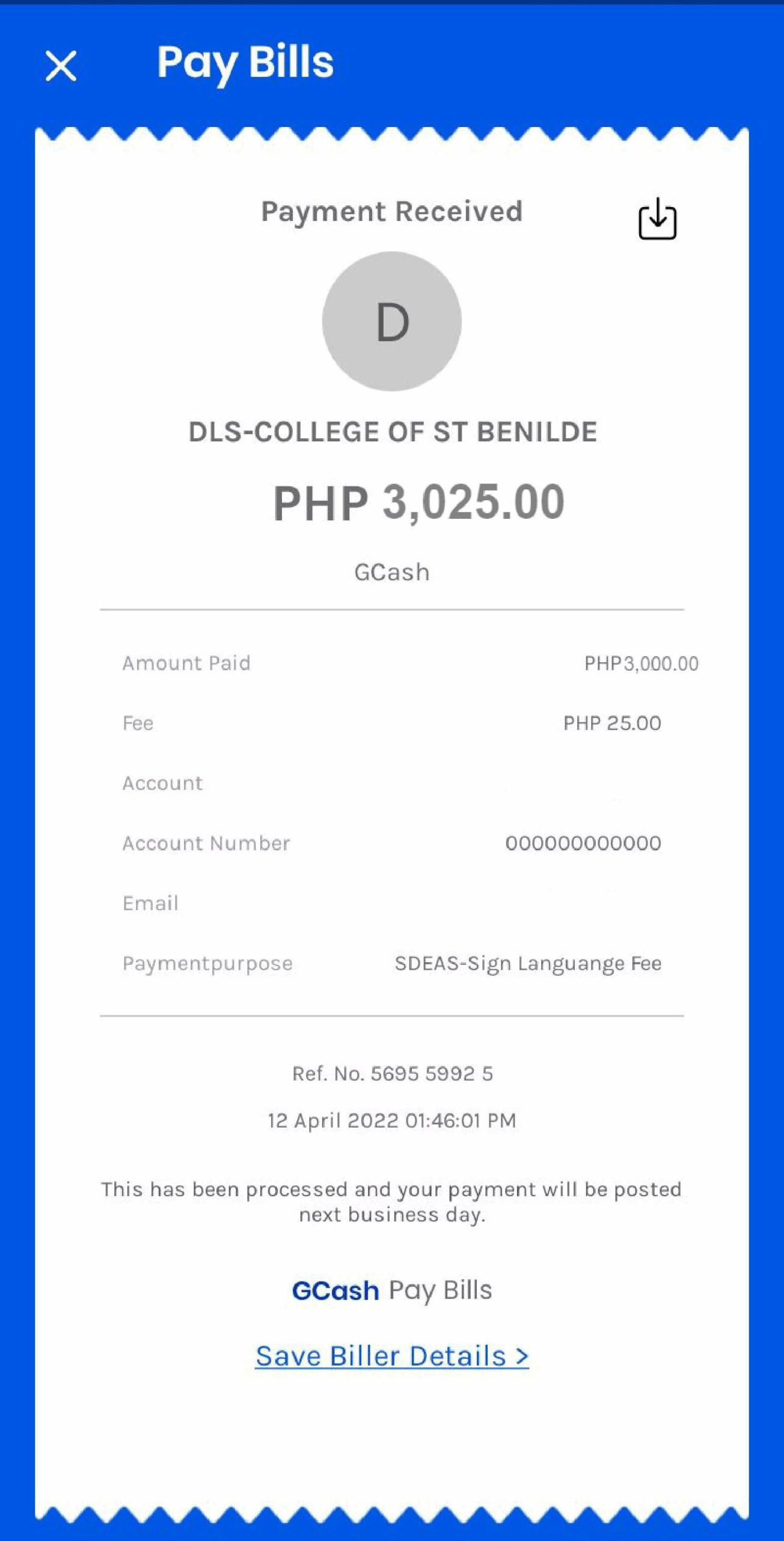 BANK PAYMENT INSTRUCTIONS Benilde School Of Deaf Education And Applied Studies