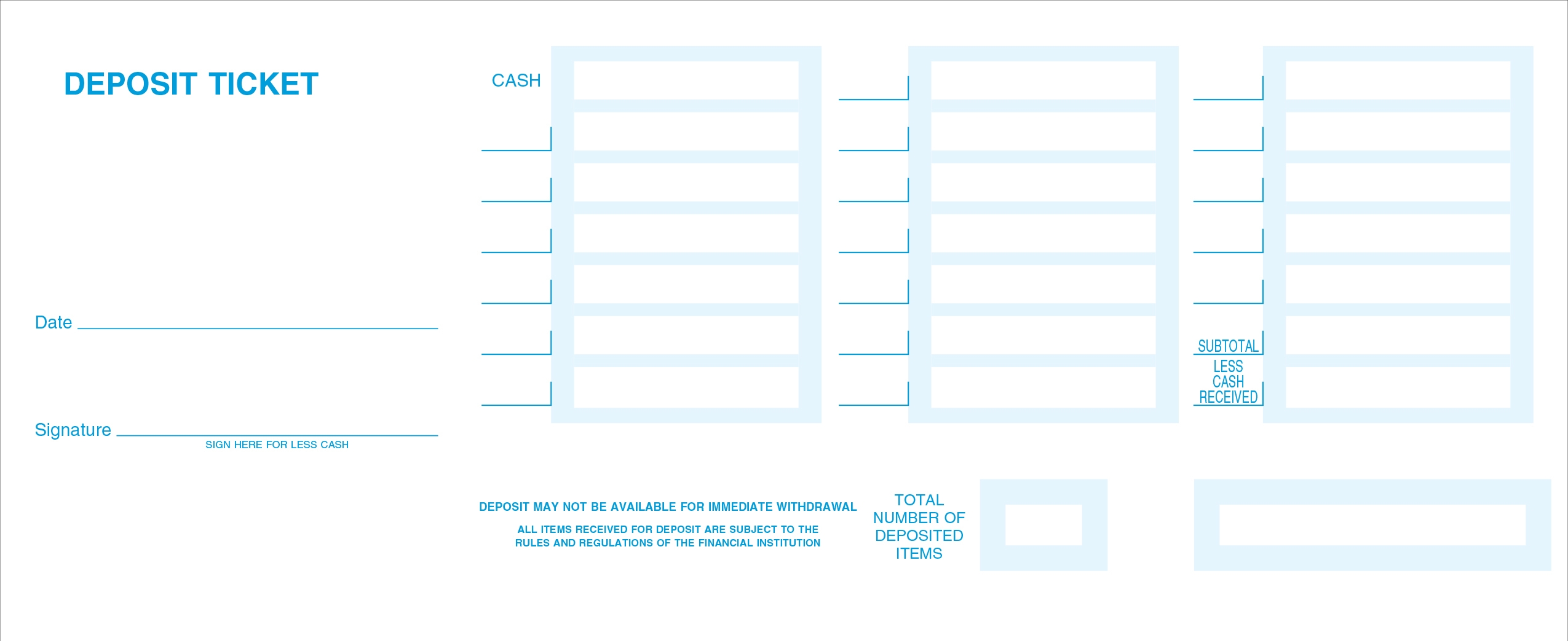 Buy 1 Part Deposit Slips At Discount Online