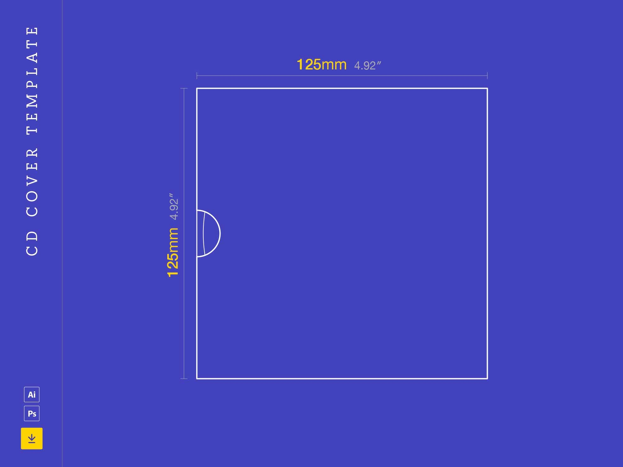 CD Cover Template