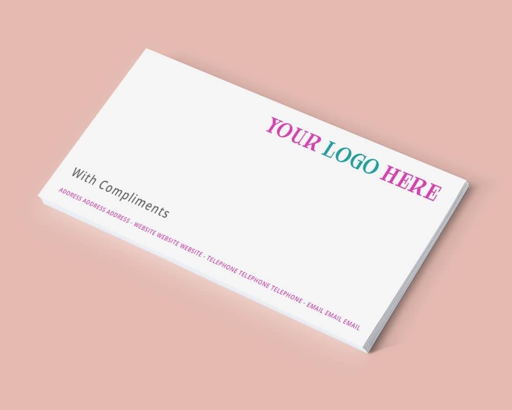 Compliment Slip Promitech Print And Signs
