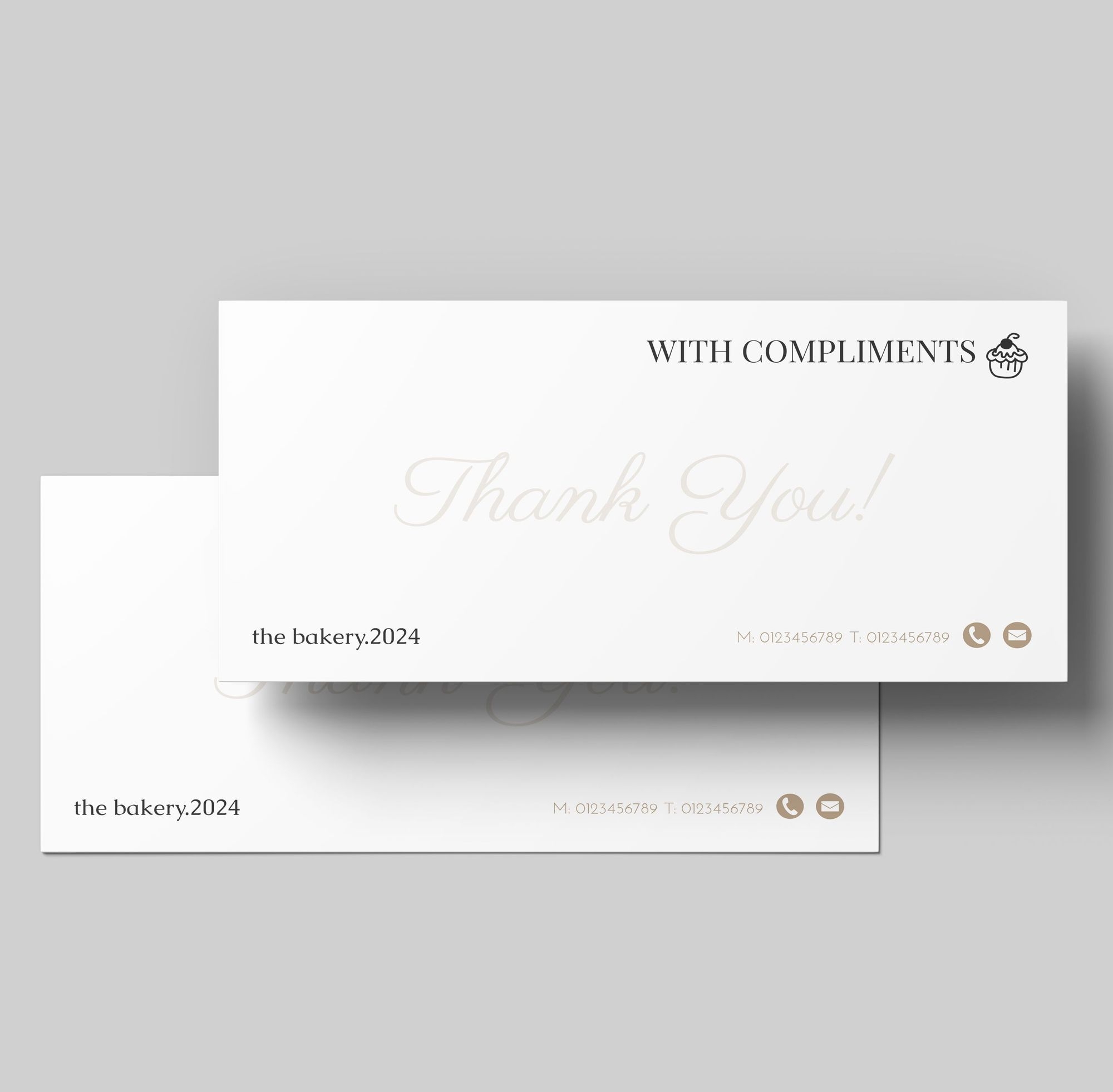 Compliment Slip Templates BananaPrint