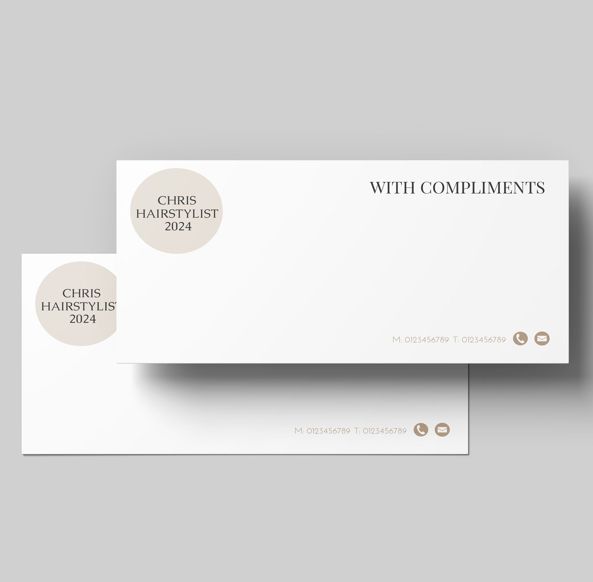 Compliment Slip Templates BananaPrint