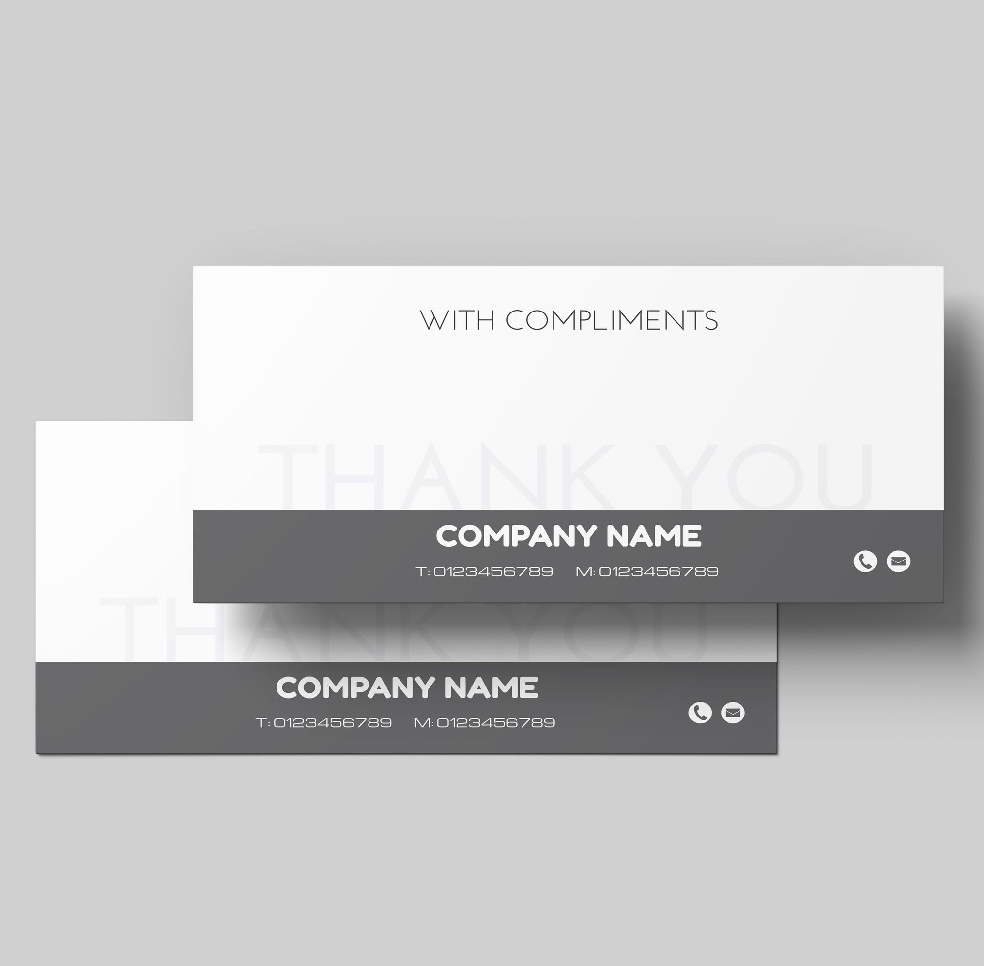 Compliment Slip Templates BananaPrint