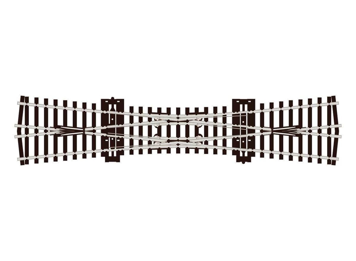 Peco Double Slip Template