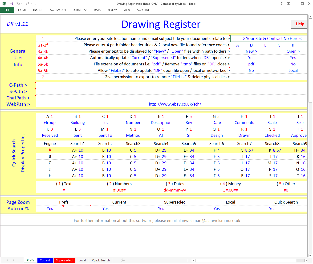 Drawing Issue Slip Template