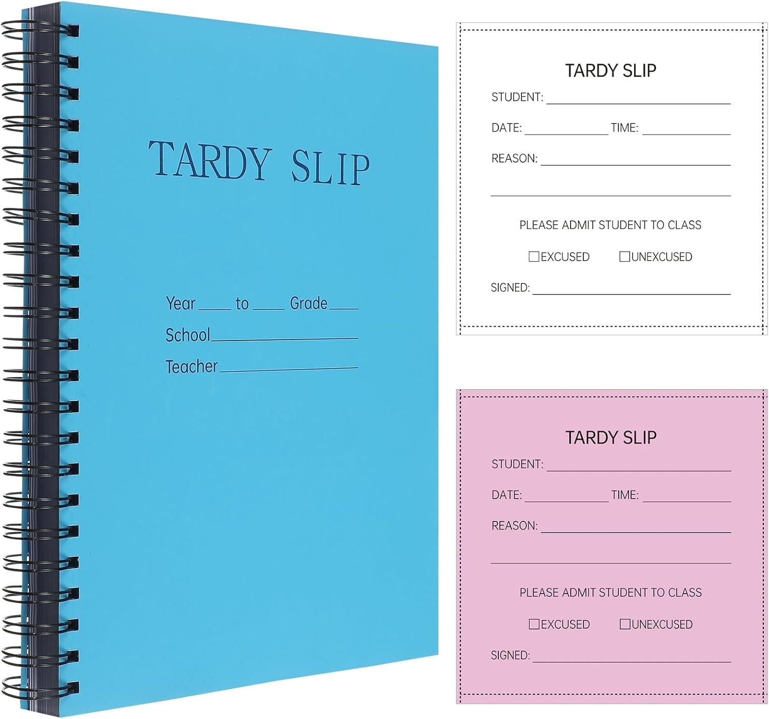 Dunzoom Tardy 1 Pack Slip Book With Carbonless Duplicates India Ubuy