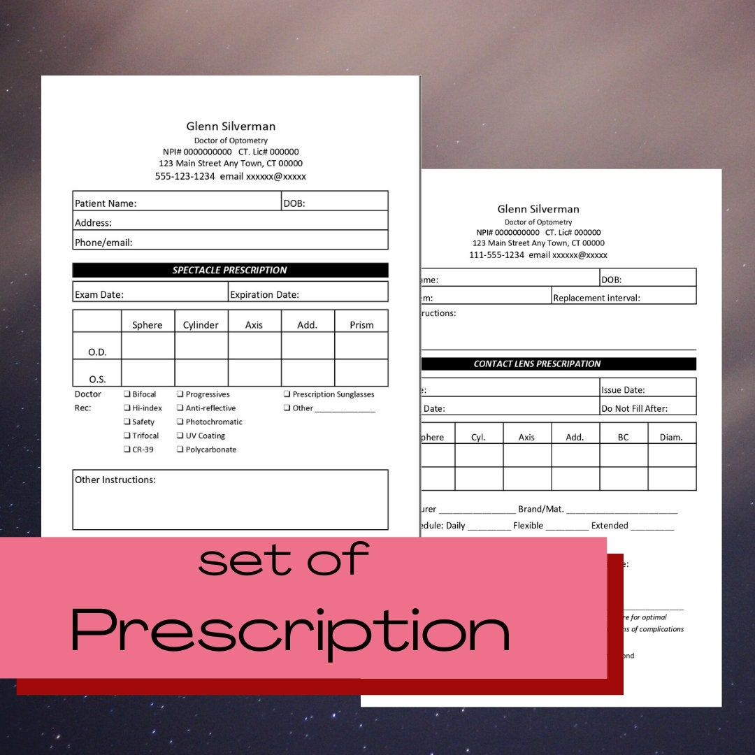 Optical Fee Slip Template