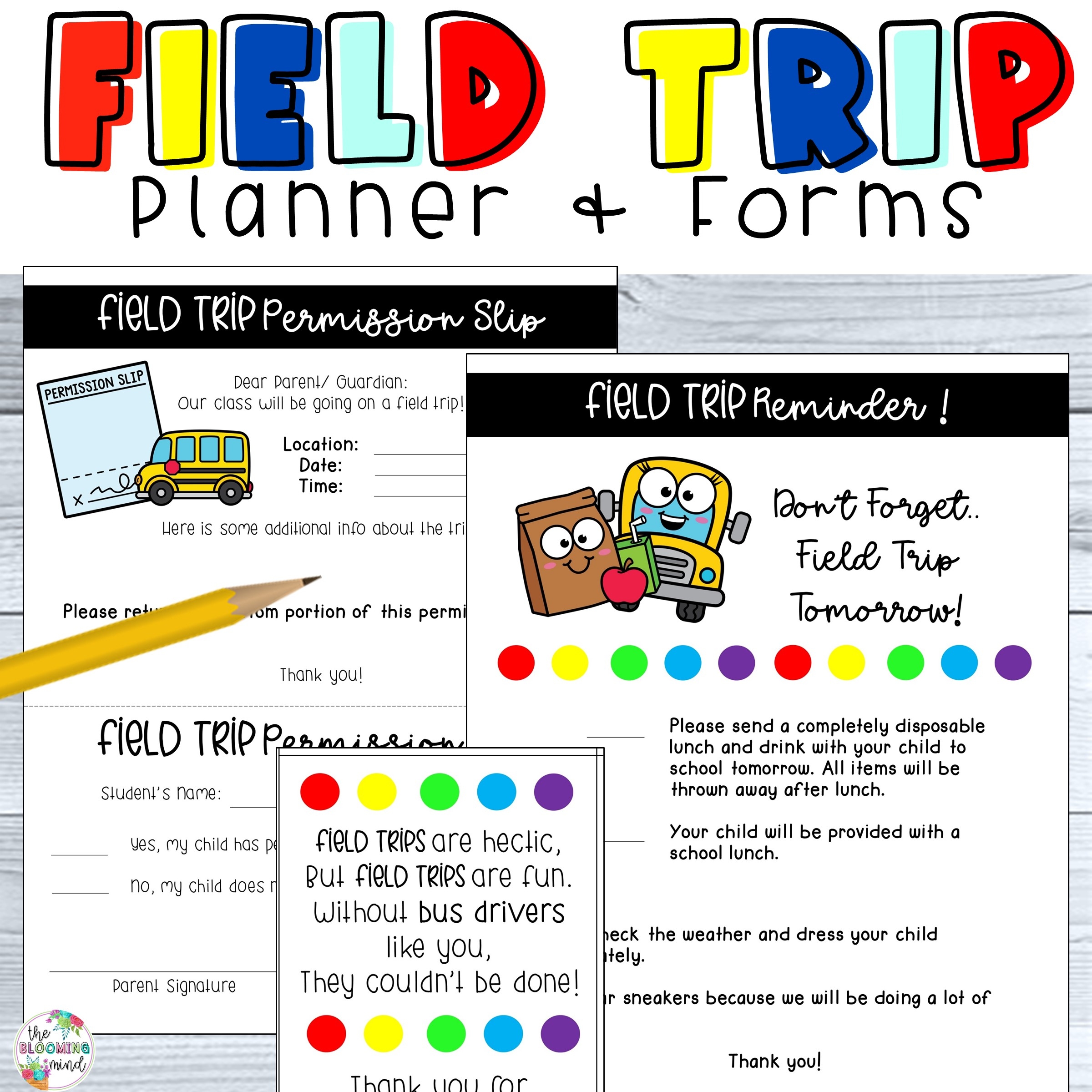 Field Trip Forms Classful