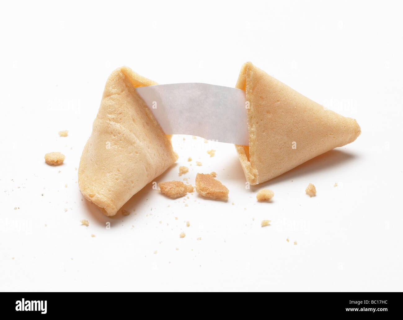 Fortune Cookie Blank Paper Cut Out Stock Images U0026 Pictures Alamy