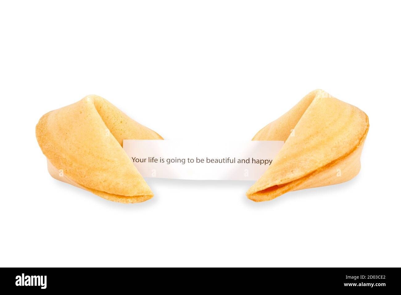 Fortune Cookie Blank Paper Cut Out Stock Images U0026 Pictures Alamy