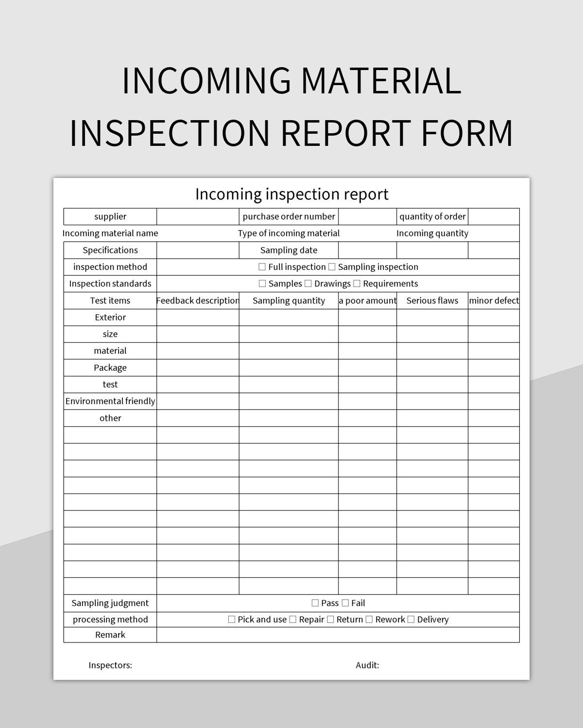 Material Issue Slip Template