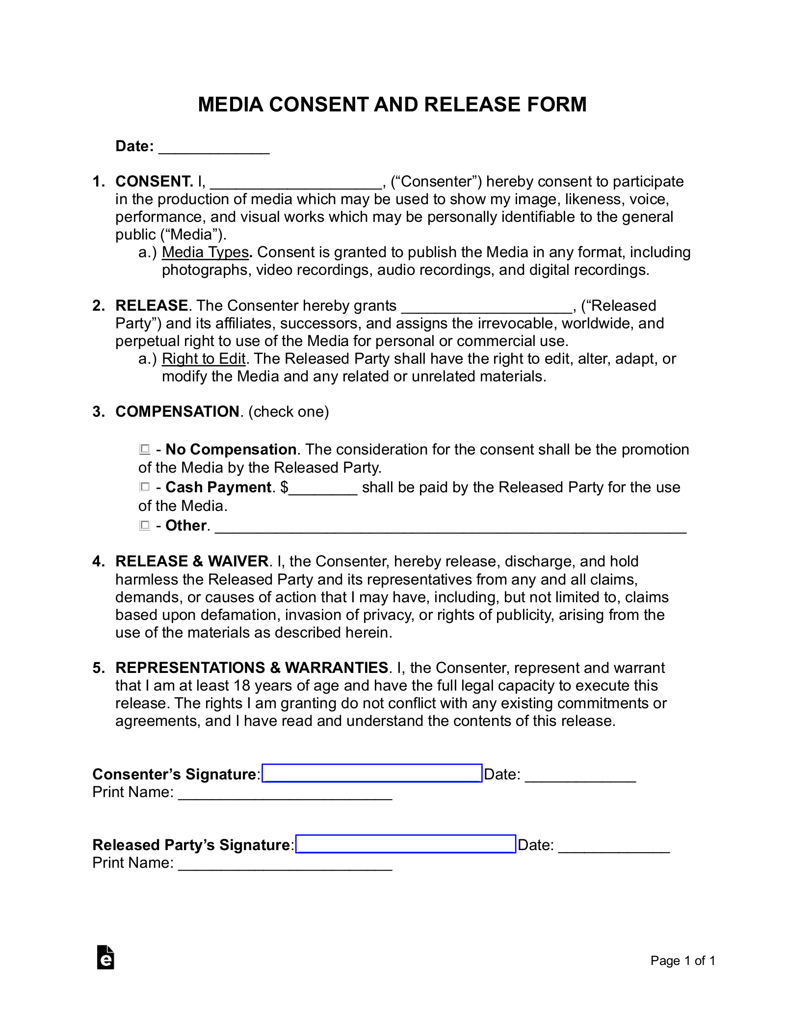 Publication Slip Template