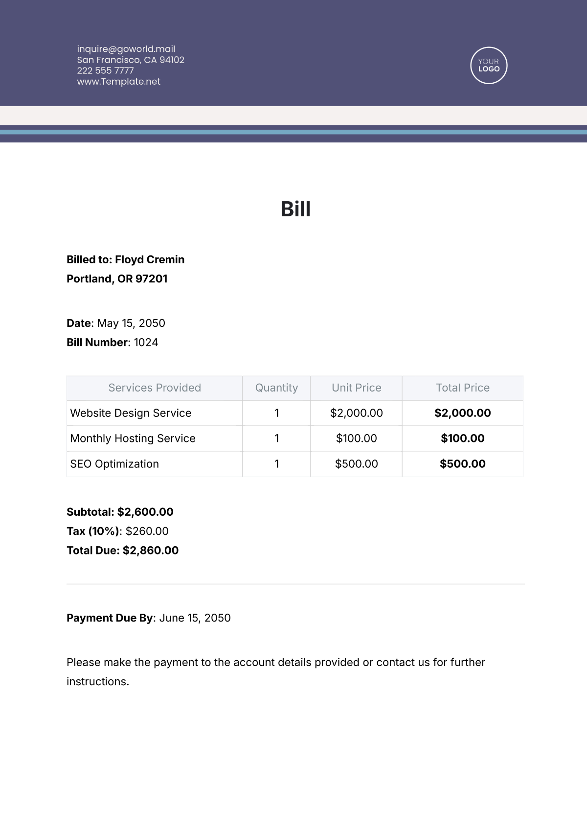Free Payment Slip Template To Edit Online