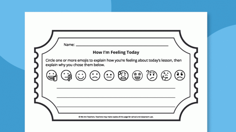 Free Printable Exit Ticket Template Bundle 8 Fun Options 