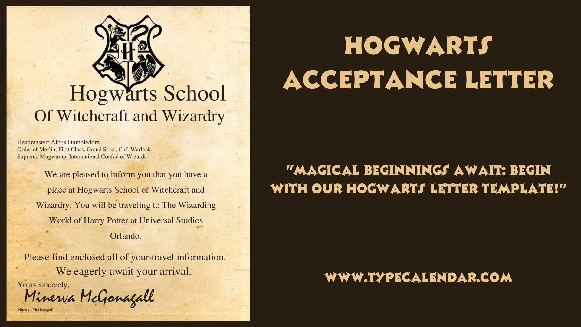 Hogsmeade Permission Slip Template