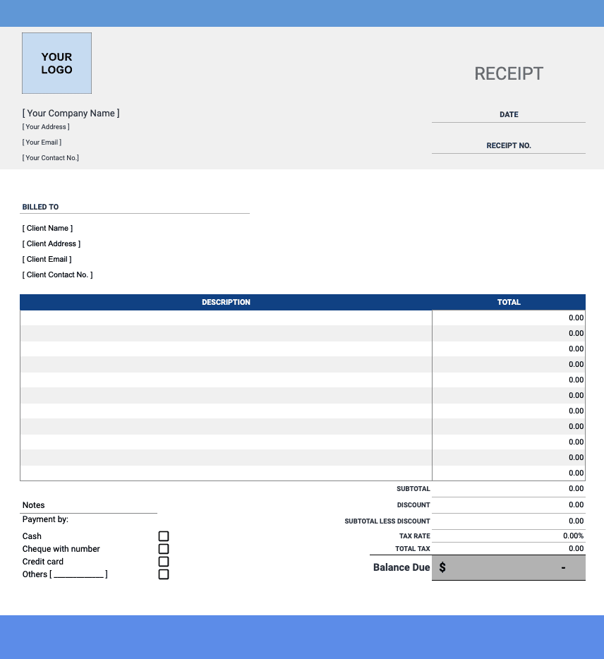Delivery Slip Template Word