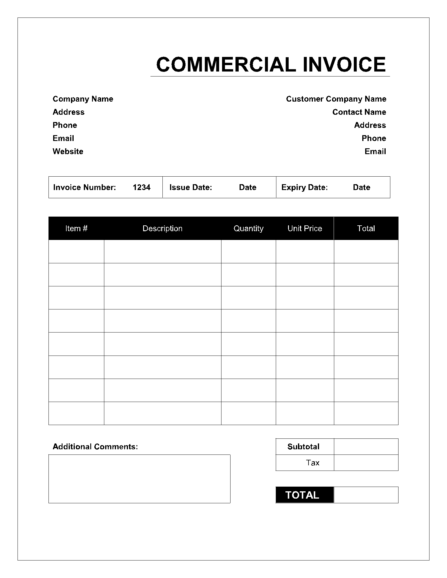 Free Receipt Template PDF U0026 Word Sample CocoDoc