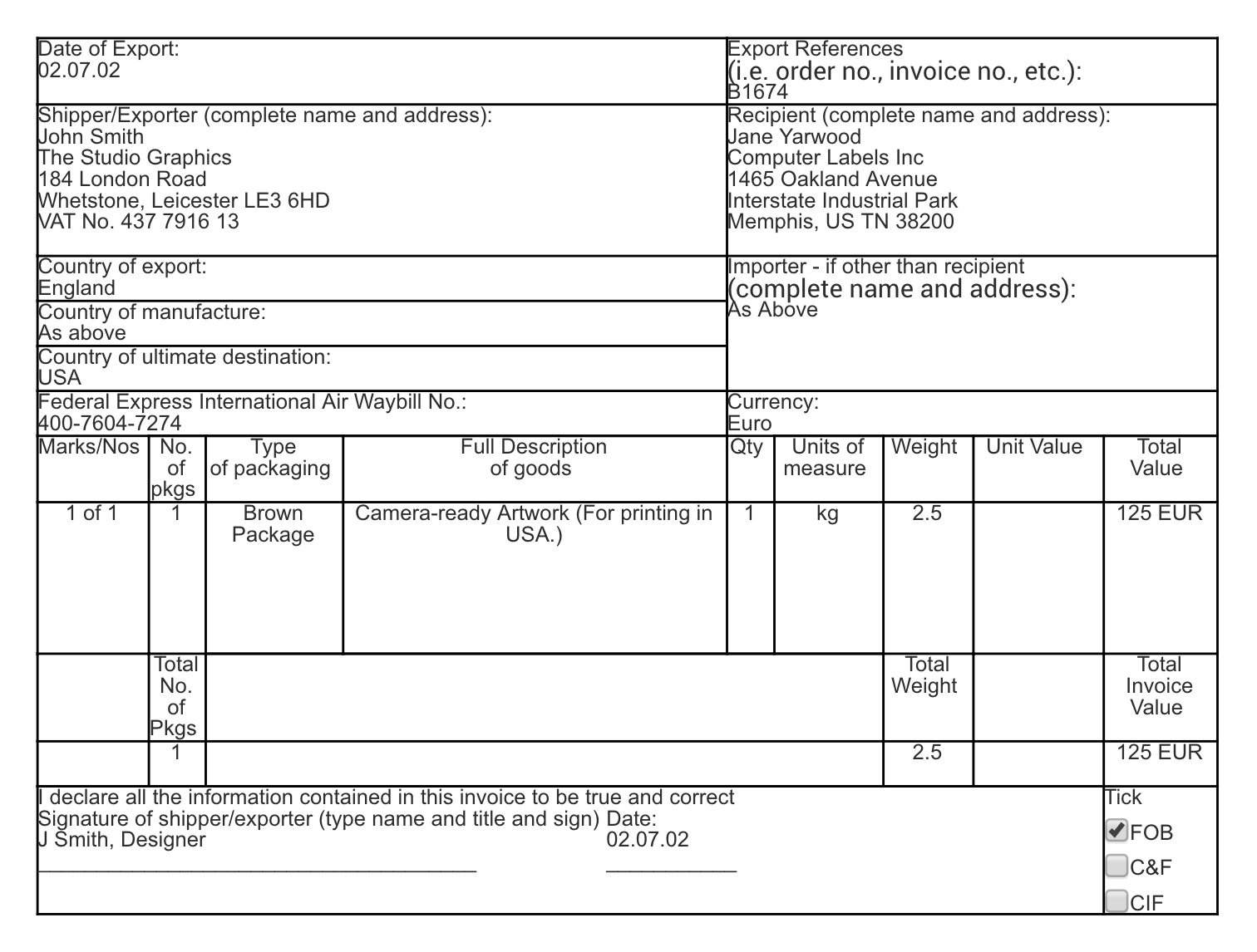 How To Create A FedEx Shipping Label From Your Online Store