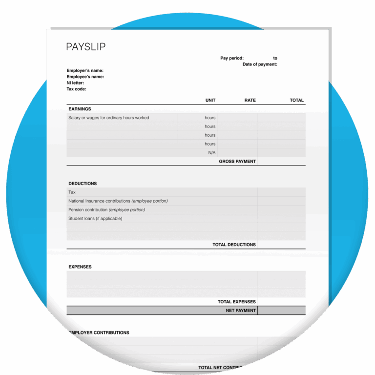 How To Create A Payslip Need A Free Template Download Here 