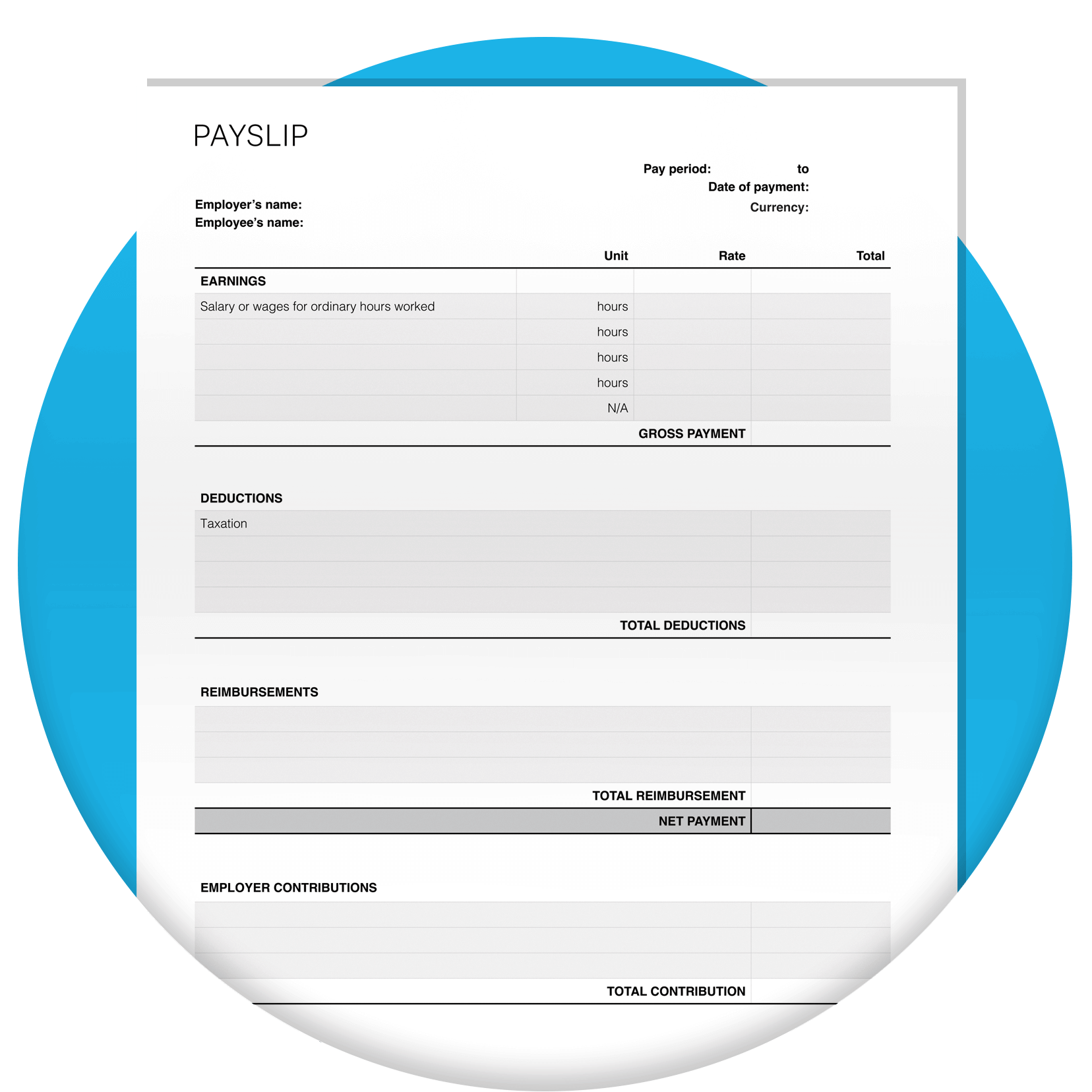 How To Create A Payslip Need A Free Template Download Here 