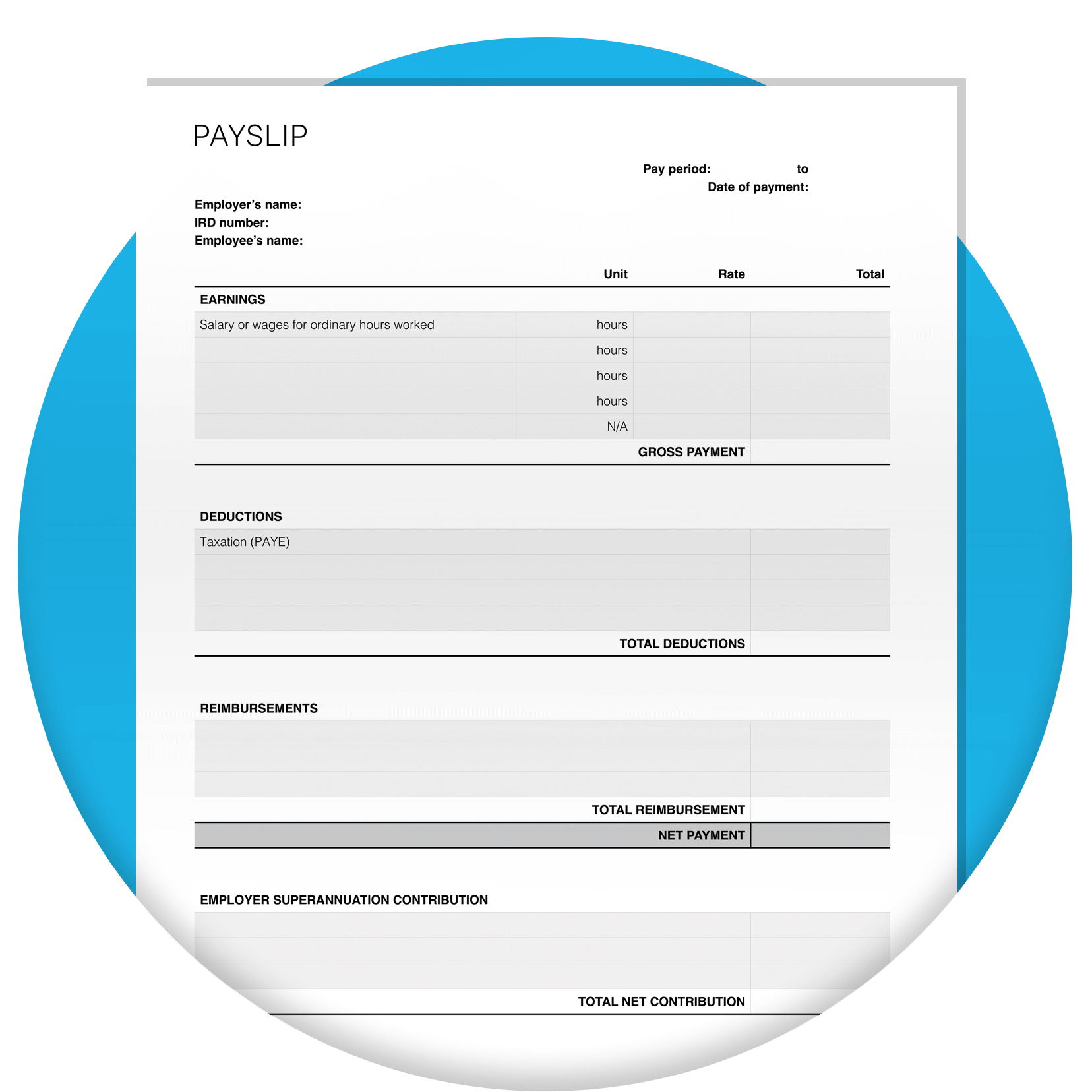 How To Create A Payslip Need A Free Template Download Here 