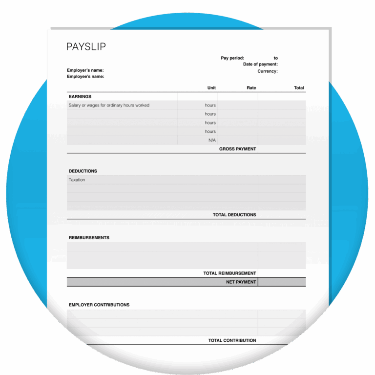 How To Create A Payslip Need A Free Template Download Here 