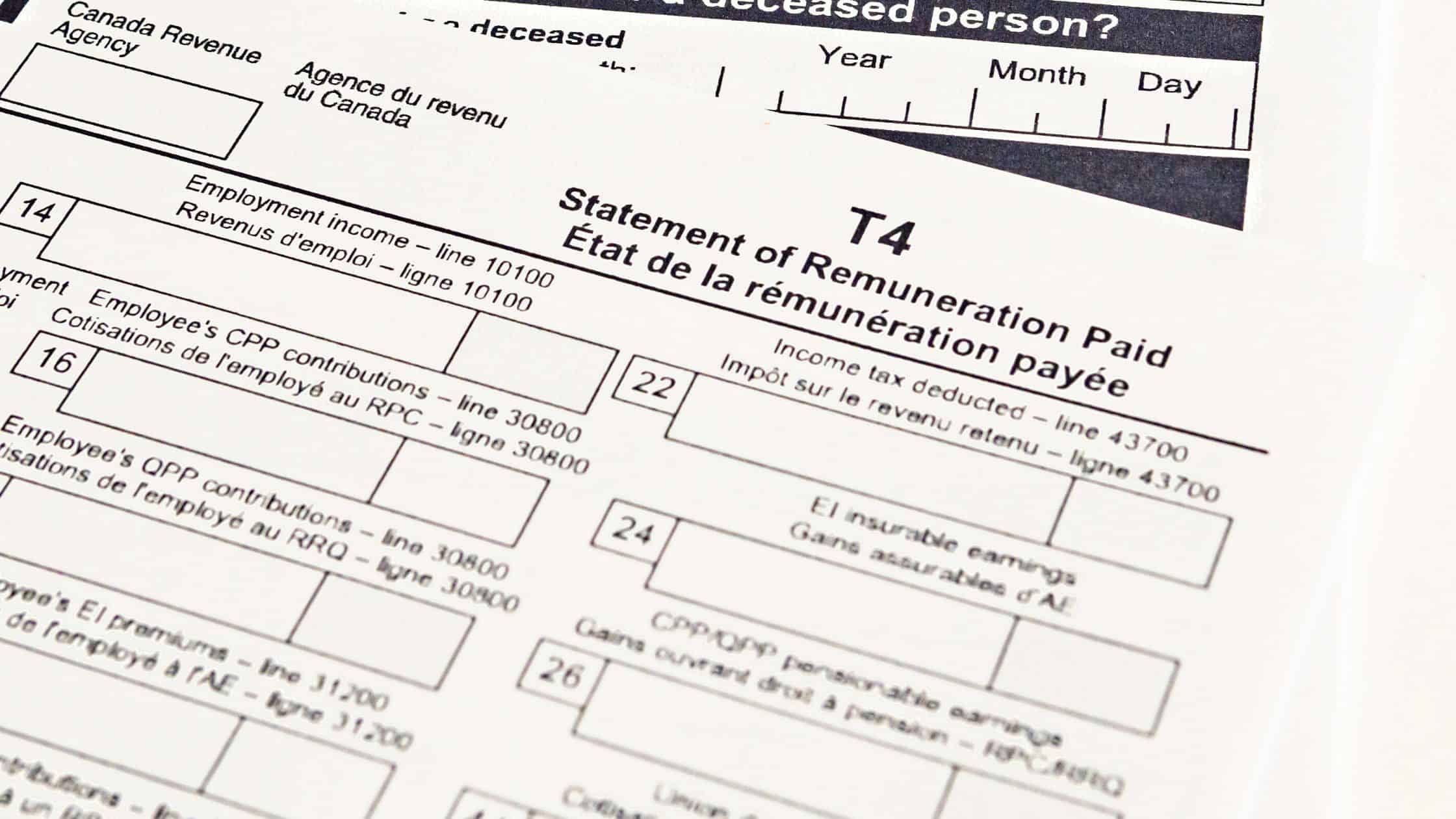 How To Ensure Your Employees Have Accurate T4 s EGO Bookkeeping
