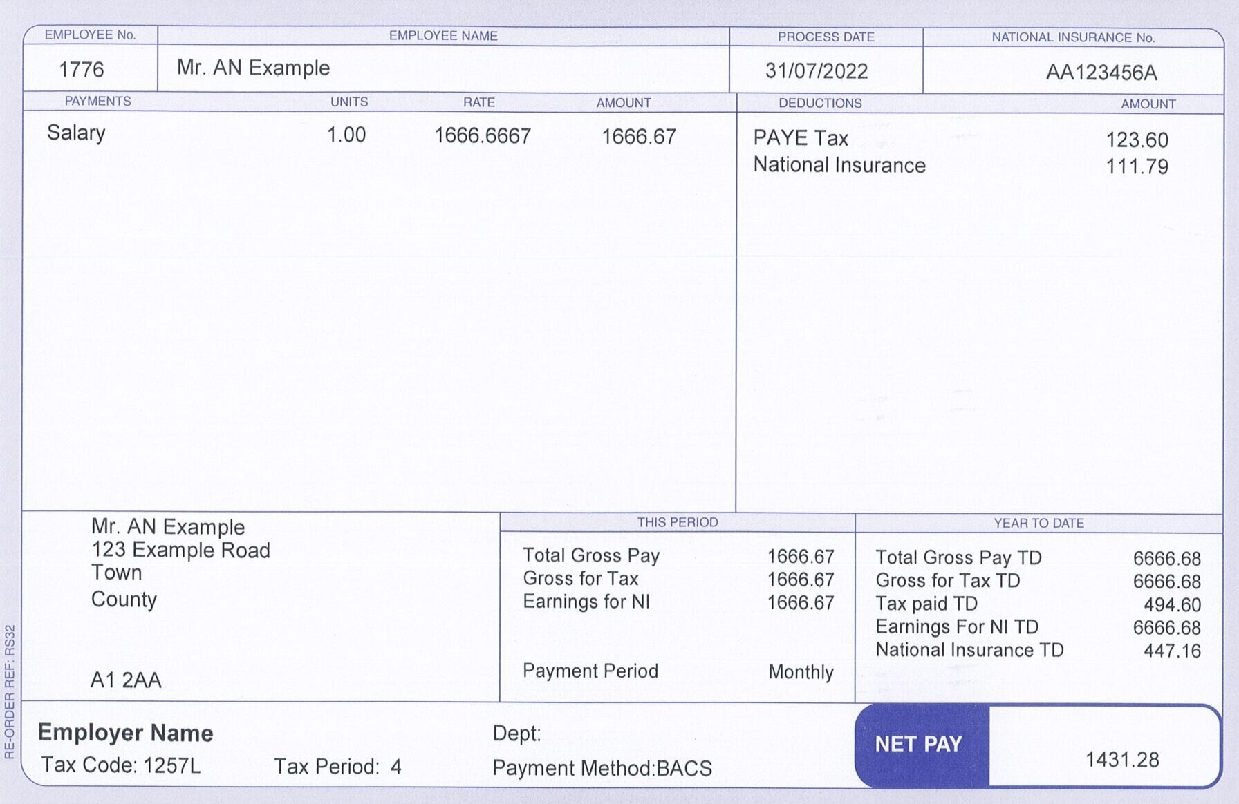 How To Get A P60 Form Replacement 