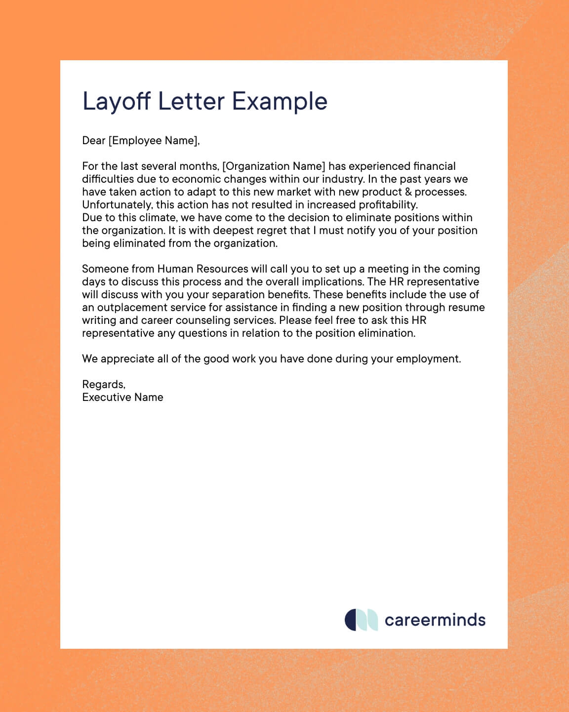 How To Write A Layoff Letter With A Downloadable Sample Careerminds