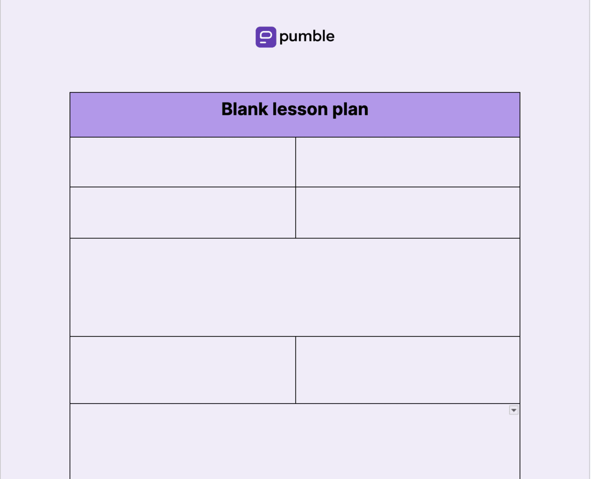 How To Write A Lesson Plan Template With Examples