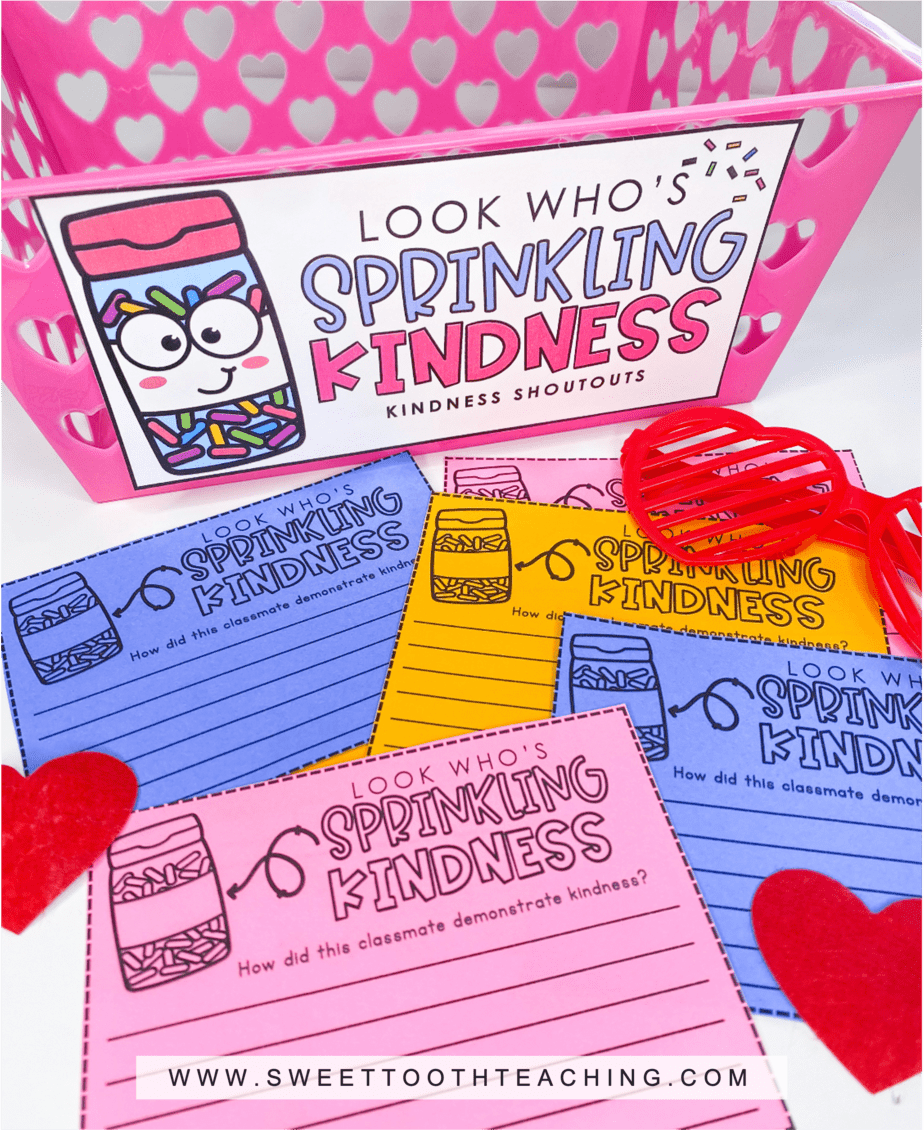 Kindness Slip Template