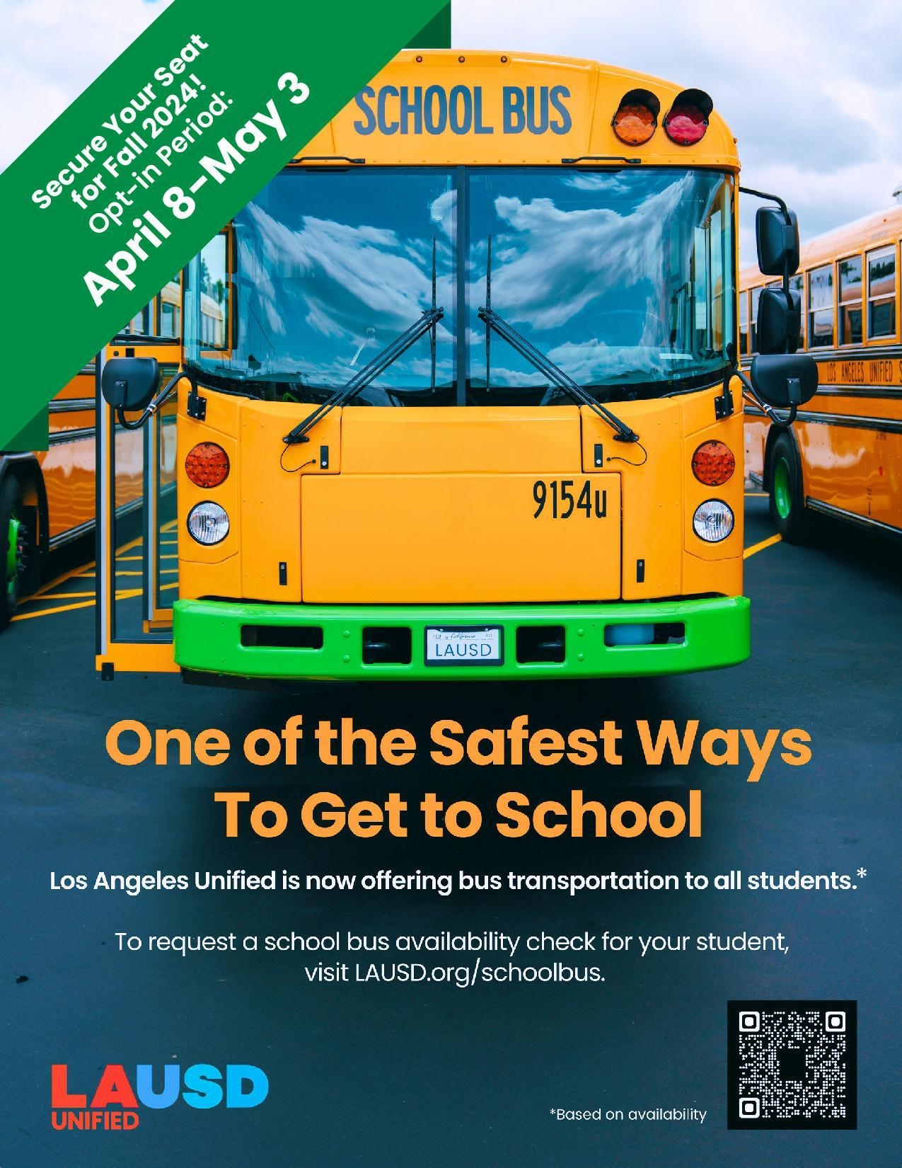 LAUSD Bus Transportation For 2024 25 School Year Hale Charter Academy
