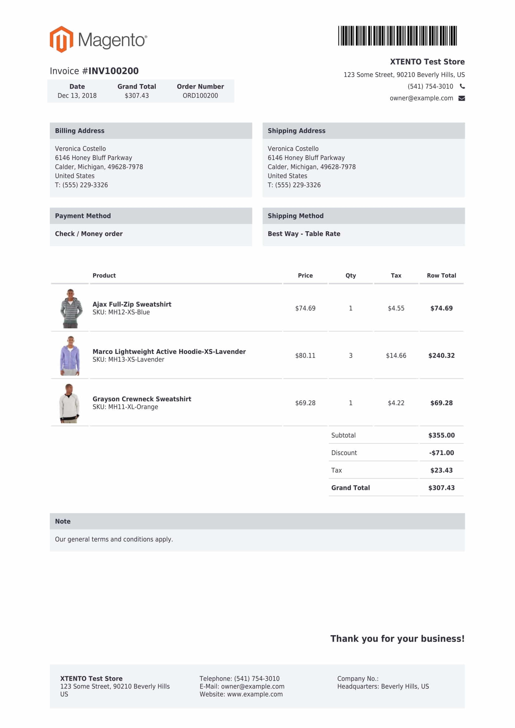 Magento 2 PDF Customizer Extension Custom PDF Invoices Order Printouts Picking Lists U0026 More XTENTO