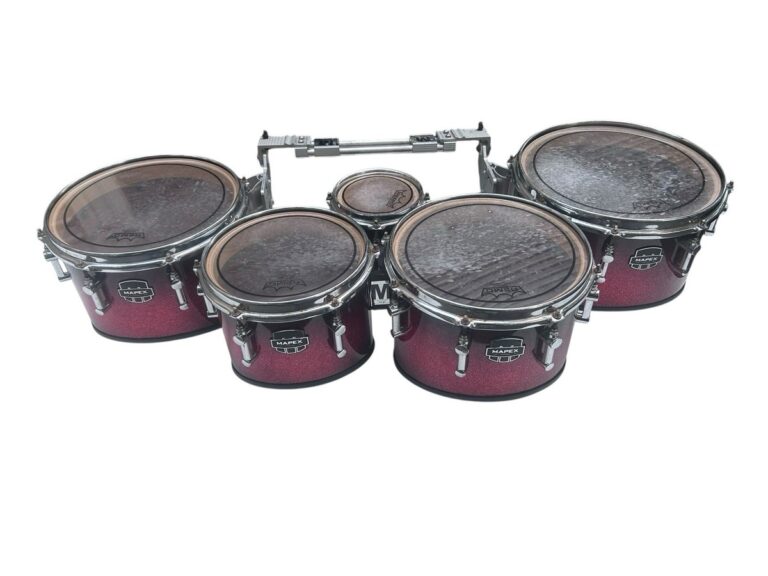  Mapex Quantum Marching Quints 5pc With Case Sonic Saver Hoops 