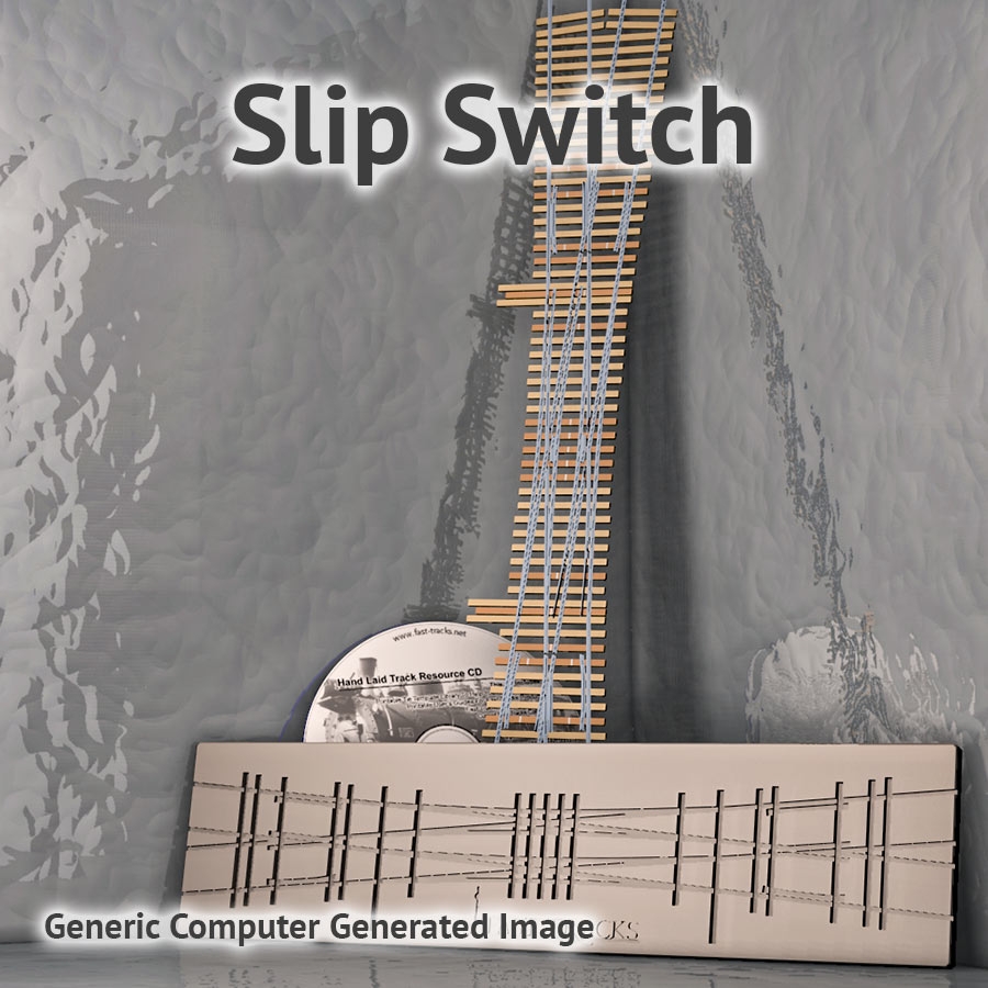 N Scale 6 Double Slip Switch Assembly Fixture For Micro Engineering Code 40 Rail