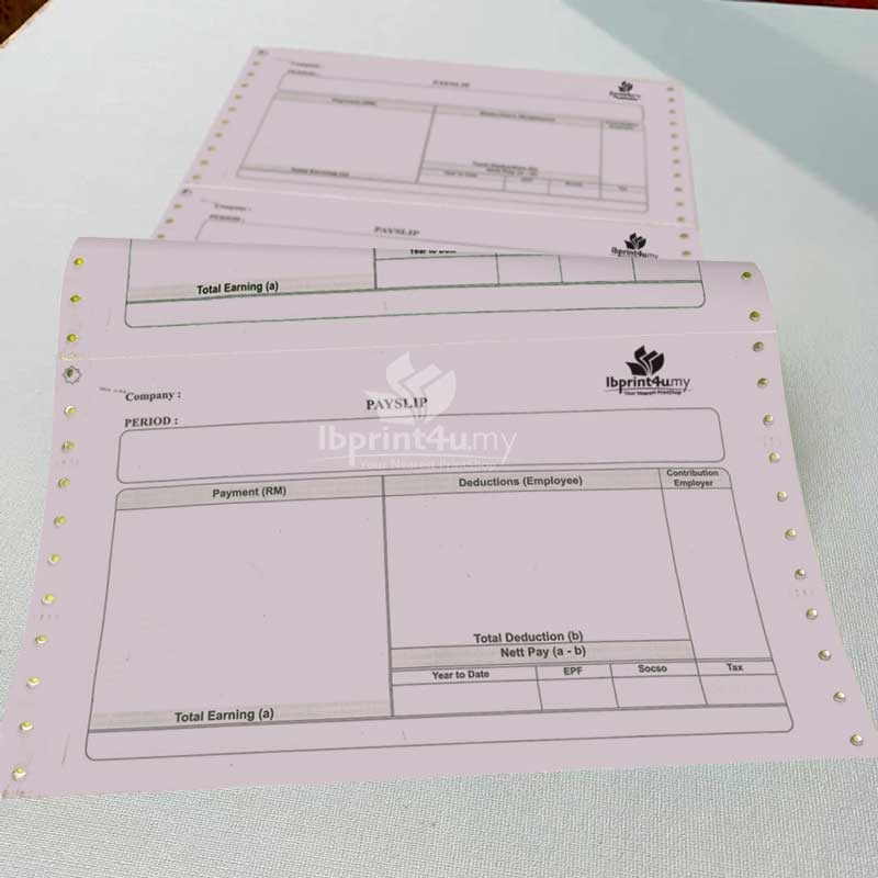 Pay Advice Slip Print Computer Form Online Your Nearest Printshop