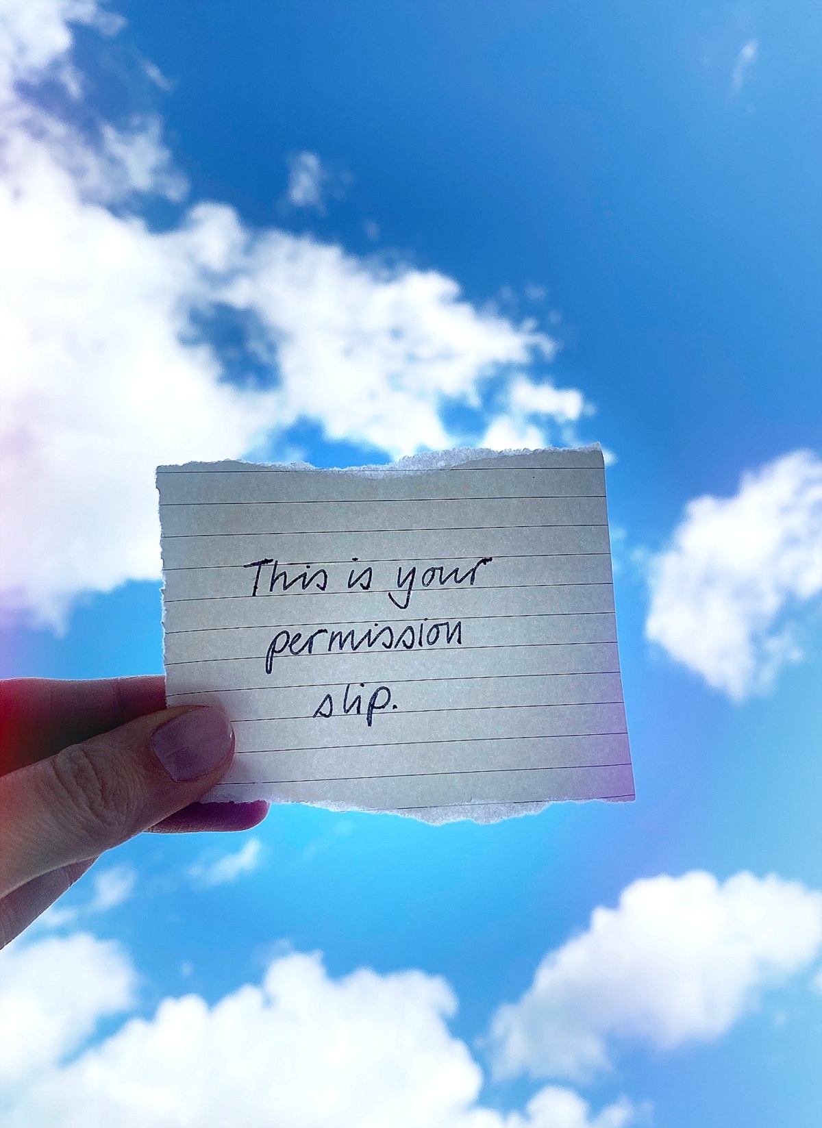 Permission Slip Love Audrey
