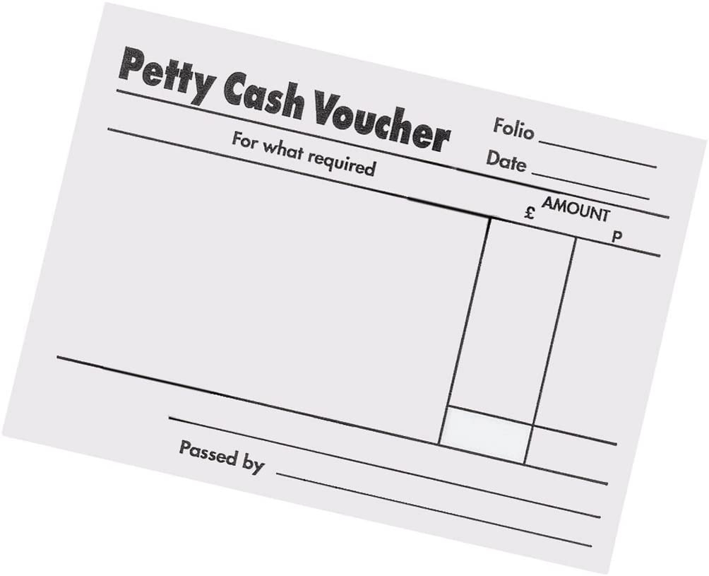 Petty Cash Voucher Slips Office 2 Home Ltd