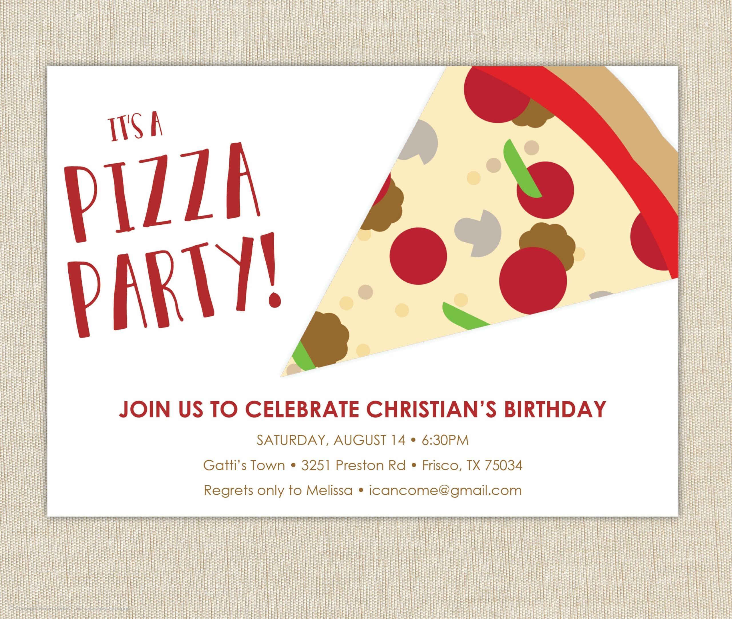 Pizza Party Invitation School Pizza Party Office Pizza Party Etsy