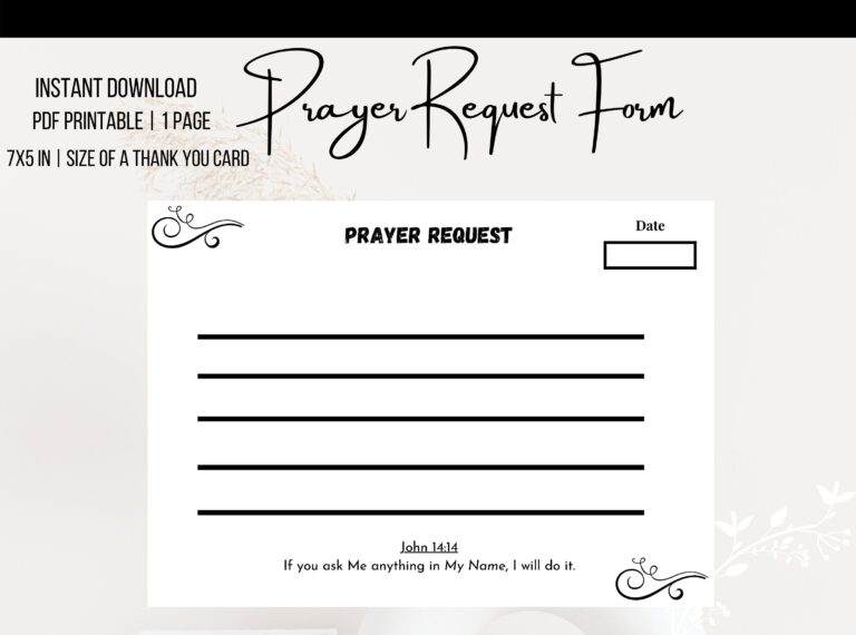 Prayer Cards Prayer Request Prayer Box Prayer Journal Etsy 