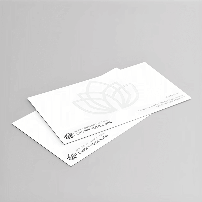 Compliments Slip Template